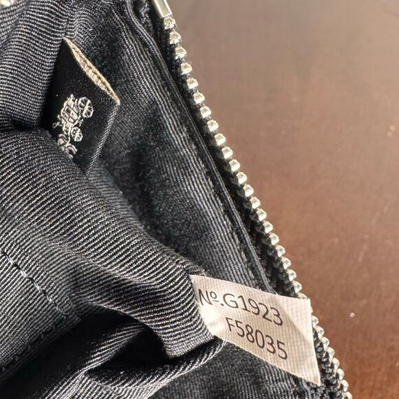 Coach Signature Logo Corner Zip Wristlet - Picture 4 of 7
